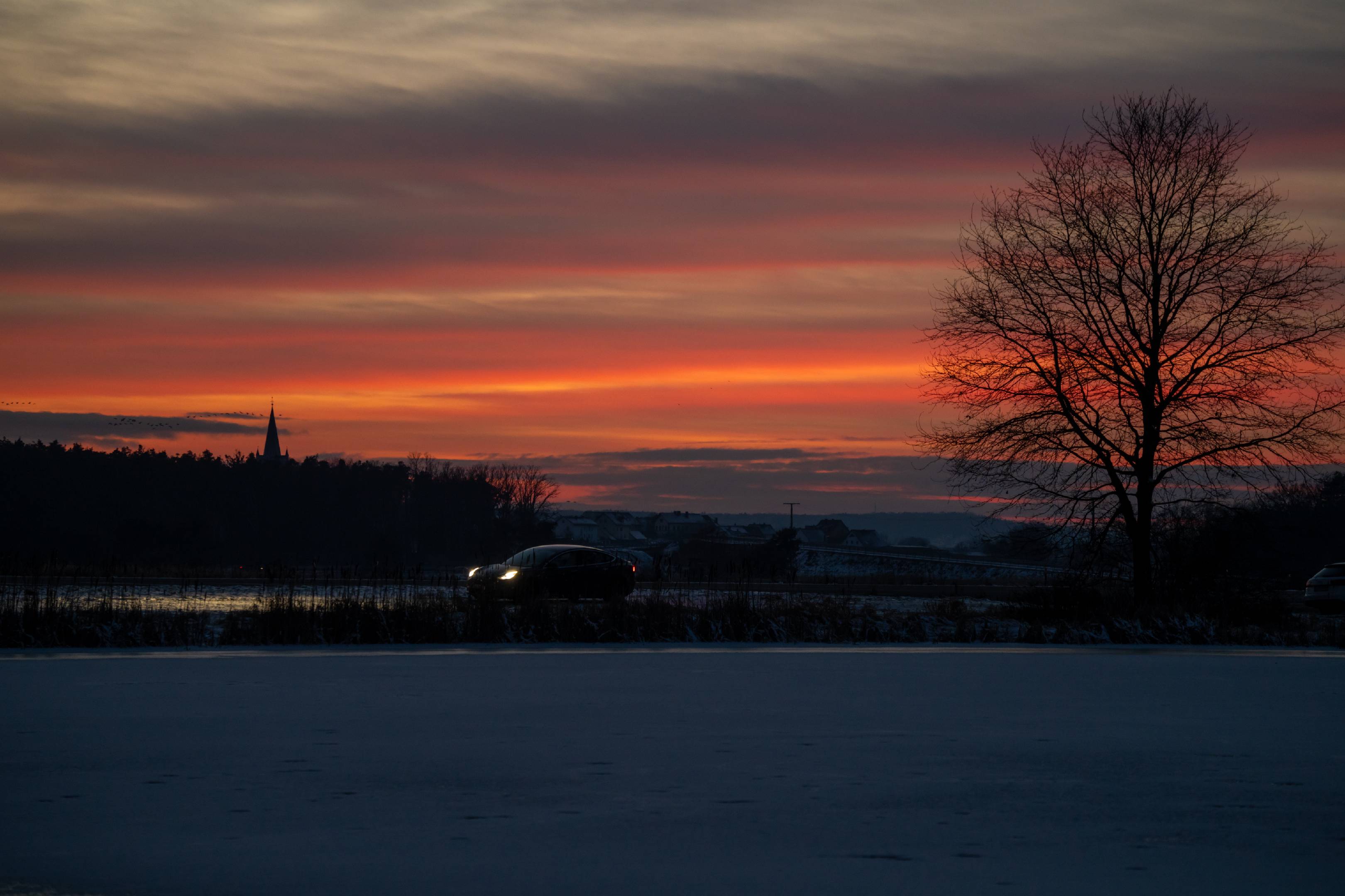 Winter evening