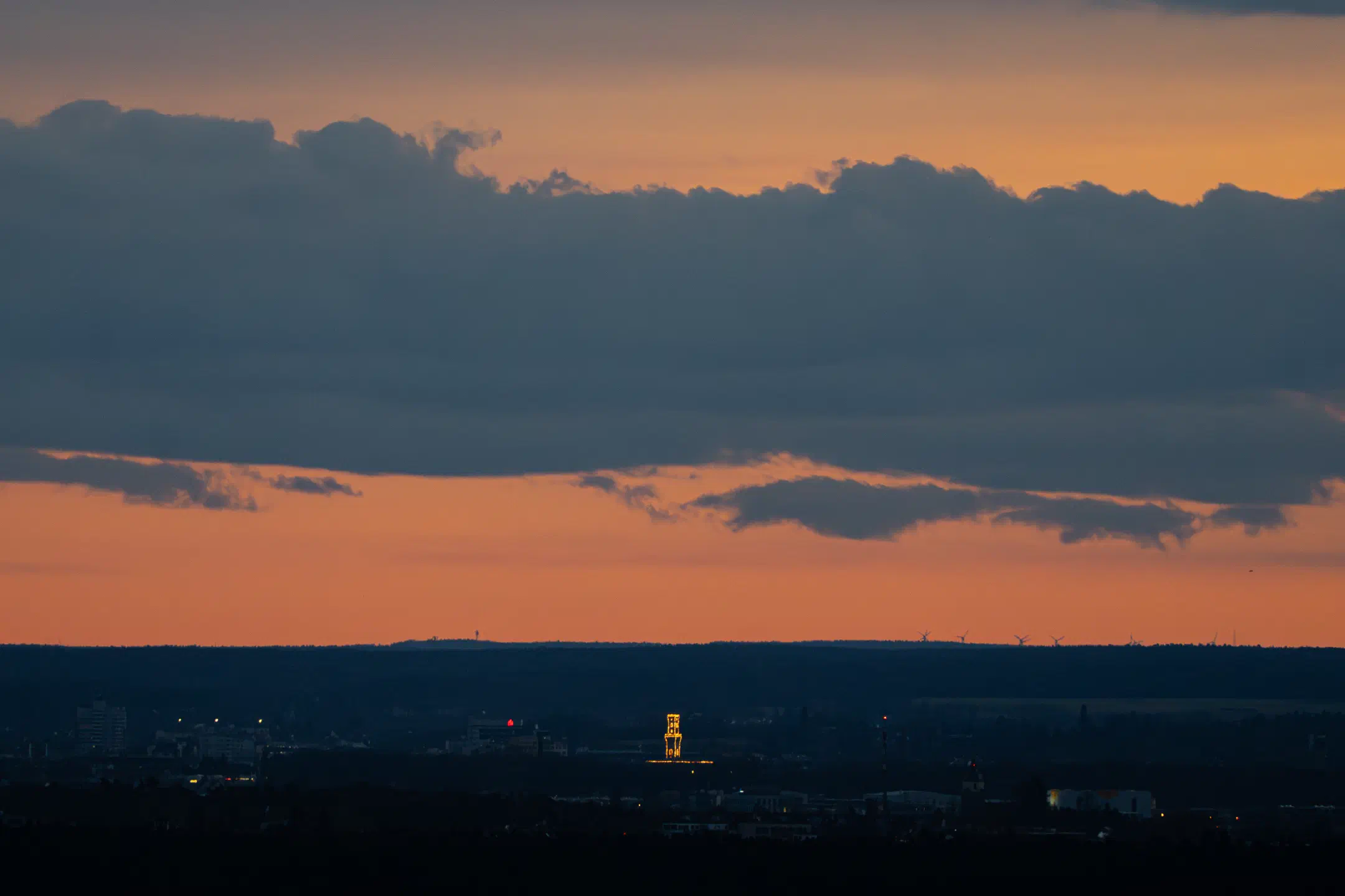Fürth seen from Marloffstein