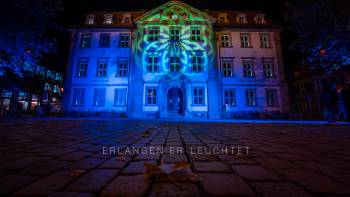 'Erlangen ER-leuchtet' an illumination project