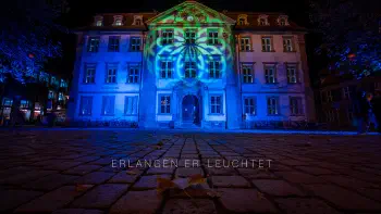 'Erlangen ER-leuchtet' an illumination project