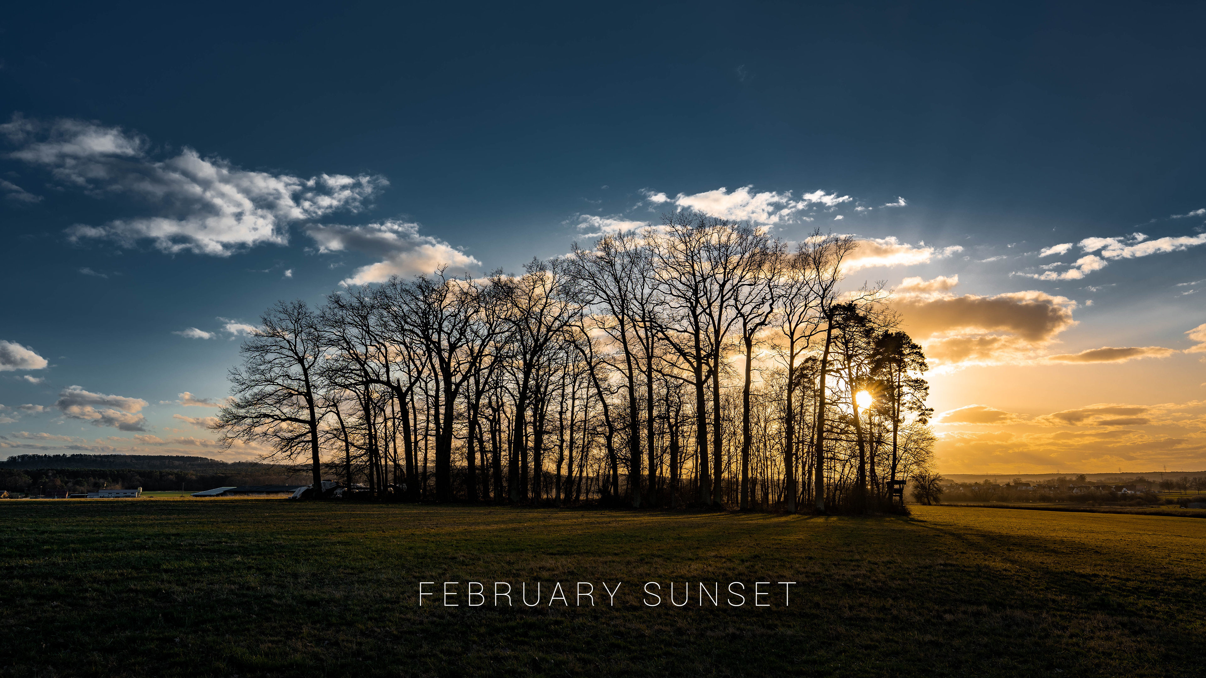 February Sunset