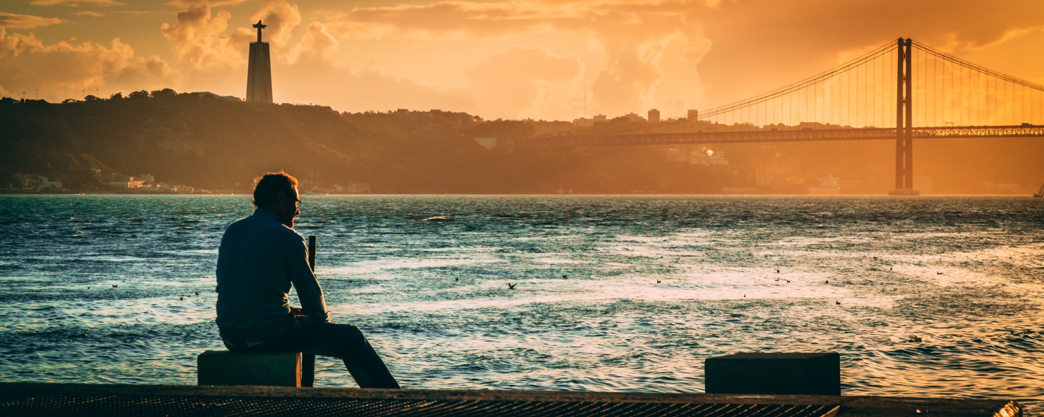 Lisbon and the Atlantic Ocean