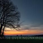 Sunrise over Neunkirchen and Hetzles